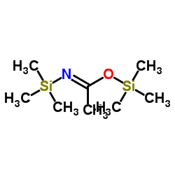 N,O-Bis(trimethylsilyl)acetamide Structure