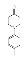 1-(4-甲基苯)哌啶-4-酮结构式