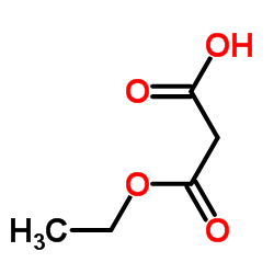 Monoethyl malonic acid Structure