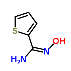 N-Hydroxy-2-thiophenecarboximidamide Structure