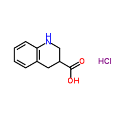 1,2,3,4-四氢喹啉-3-羧酸盐酸盐结构式