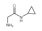 2-氨基-N-环丙基乙酰胺结构式