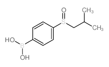 4-(异丁基亚硫酰基)苯硼酸图片