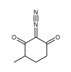 2-Diazo-4-methylcyclohexane-1,3-dione Structure