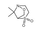 8,8-dimethyl-5,5-dioxo-1-aza-2-oxa-5-thiabicyclo[3.2.1]octane Structure