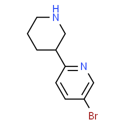 5-bromo-2-(piperidin-3-yl)pyridine picture