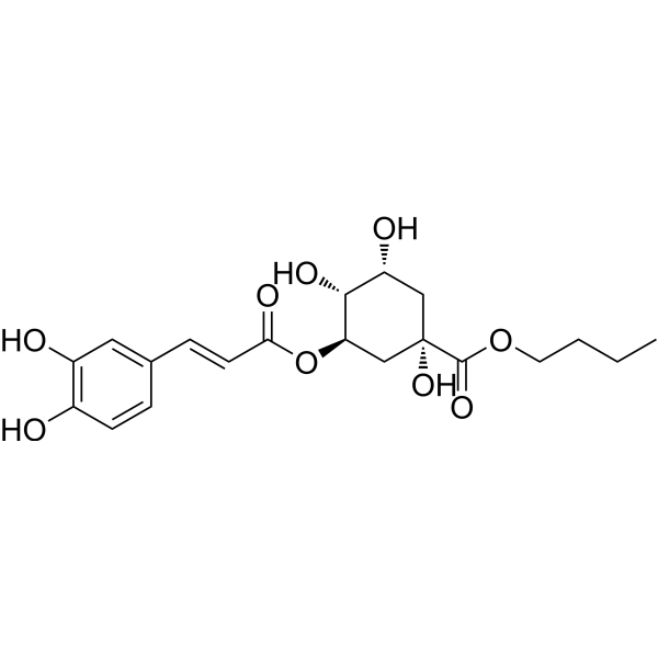 Chlorogenic acid butyl ester结构式