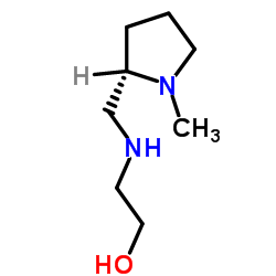 2-({[(2S)-1-Methyl-2-pyrrolidinyl]methyl}amino)ethanol Structure