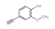 4-ETHYNYL-2-METHOXY-PHENOL结构式