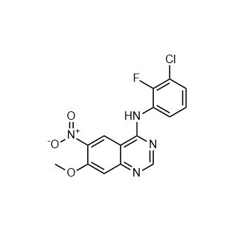 N-(3-氯-2-氟苯基)-7-甲氧基-6-硝基喹唑啉-4-胺(达克替尼杂质)图片