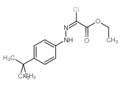 ETHYL 2-CHLORO-2-[2-(4-TERT-BUTYLPHENYL)HYDRAZONO] ACETATE Structure