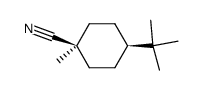 4-tert-butyl-1-methylcyclohexanecarbonitrile Structure