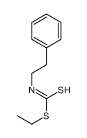 ethyl N-(2-phenylethyl)carbamodithioate Structure