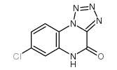 7-Chlorotetrazolo[1,5-a]quinoxalin-4(5H)-one structure