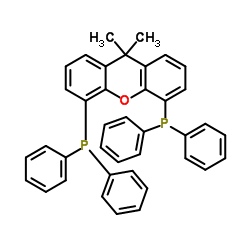 4,5-双二苯基膦-9,9-二甲基氧杂蒽结构式