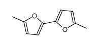 2-methyl-5-(5-methylfuran-2-yl)furan结构式