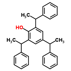 2,4,6-三(1-苯基乙基)苯酚结构式