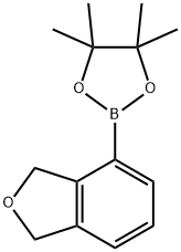 Isobenzofuran, 1,3-dihydro-4-(4,4,5,5-tetramethyl-1,3,2-dioxaborolan-2-yl)- Structure