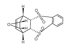 14-oxa-3,10-dithiapentacyclo[10.3.2.02,11.04,9.013,15]heptadeca-4(9),5,7,16-tetraene 3,3,10,10-tetraoxide结构式