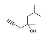 4,6-dimethylhept-1-yn-4-ol Structure