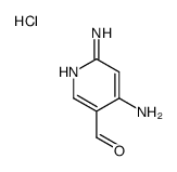 4,6-diaminopyridine-3-carbaldehyde,hydrochloride Structure