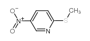 5-NITRO-2-METHYLTHIOPYRIDINE structure