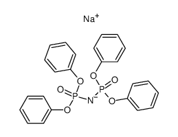 Imido-diphosphorsaeure-tetraphenylester-Na-salz Structure