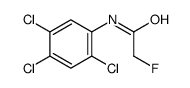 2-Fluoro-2',4',5'-trichloroacetanilide Structure