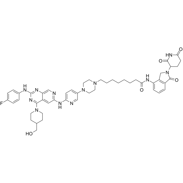 PROTAC EGFR degrader 6结构式