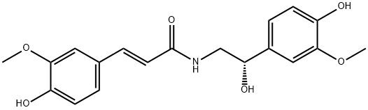 S-(-)-N-trans-Feruloyl normetanephrine图片