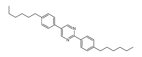 2,5-bis(4-hexylphenyl)pyrimidine Structure