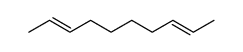 2,8-decadiyne Structure