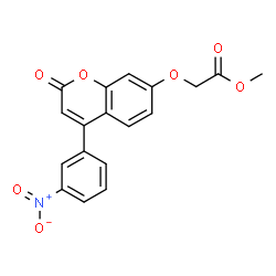 methyl 2-((4-(3-nitrophenyl)-2-oxo-2H-chromen-7-yl)oxy)acetate picture