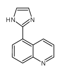 5-(1H-IMIDAZOL-2-YL)-QUINOLINE结构式