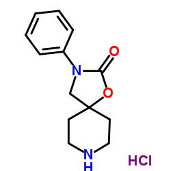 3-Phenyl-1-oxa-3,8-diazaspiro[4.5]decan-2-onehydrochloride structure