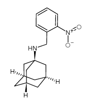 N-[(2-nitrophenyl)methyl]adamantan-1-amine structure