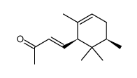 (E)-4-(2,5β,6,6-Tetramethyl-2-cyclohexene-1β-yl)-3-butene-2-one Structure