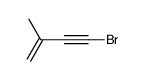 1-bromo-3-methyl-3-buten-1-yne Structure