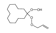 1-(allylperoxy)-1-hydroperoxycyclododecane结构式