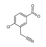 2-(2-chloro-5-nitrophenyl)acetonitrile结构式