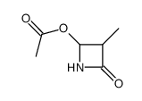 4-acetoxy-3-methyl-azetidin-2-one Structure