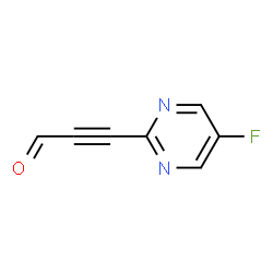 2-Propynal, 3-(5-fluoro-2-pyrimidinyl)- (9CI) picture