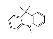 2-(1-methyl-1-phenylethyl)anisole Structure