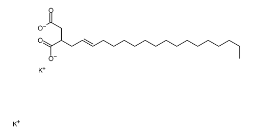 dipotassium octadec-2-enylsuccinate structure