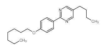 5-butyl-2-(4-heptoxyphenyl)pyrimidine Structure