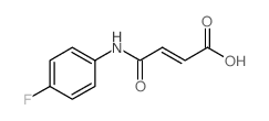 4-(4-fluoroanilino)-4-oxobut-2-enoic acid Structure