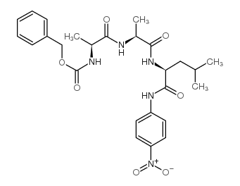 Z-ALA-ALA-LEU-PNA结构式