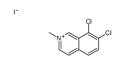 7,8-dichloro-2-methylisoquinolin-2-ium,iodide Structure