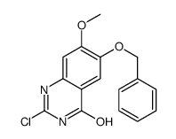 2-chloro-7-methoxy-6-phenylmethoxy-1H-quinazolin-4-one Structure