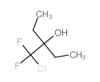 3-Pentanol,3-(chlorodifluoromethyl)- Structure